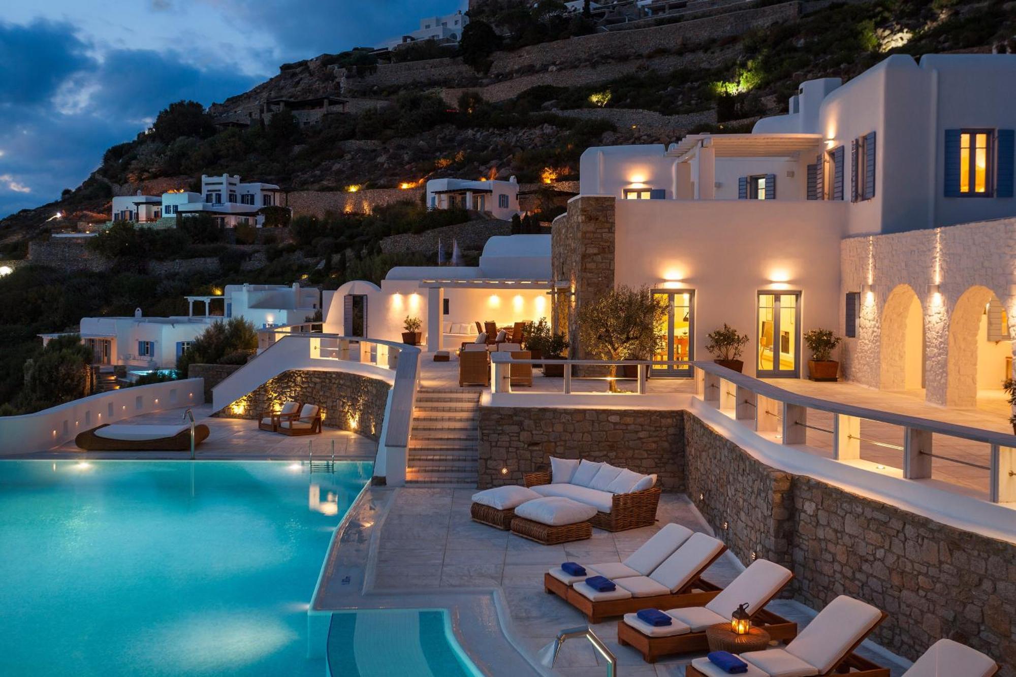 Agl Luxury Villas Mykonos Town Экстерьер фото